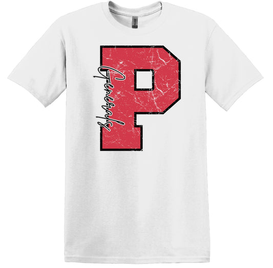 Distressed P - YOUTH T-shirt