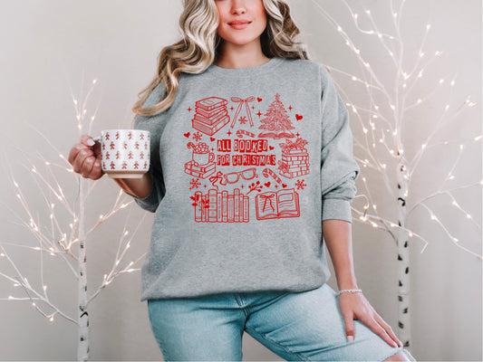 All Booked For Christmas - Red