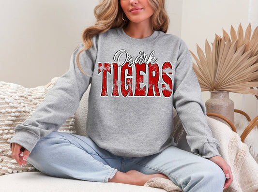 Ozark Tigers - Distressed Tigers