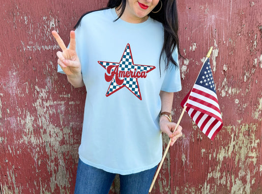 America Star Checked