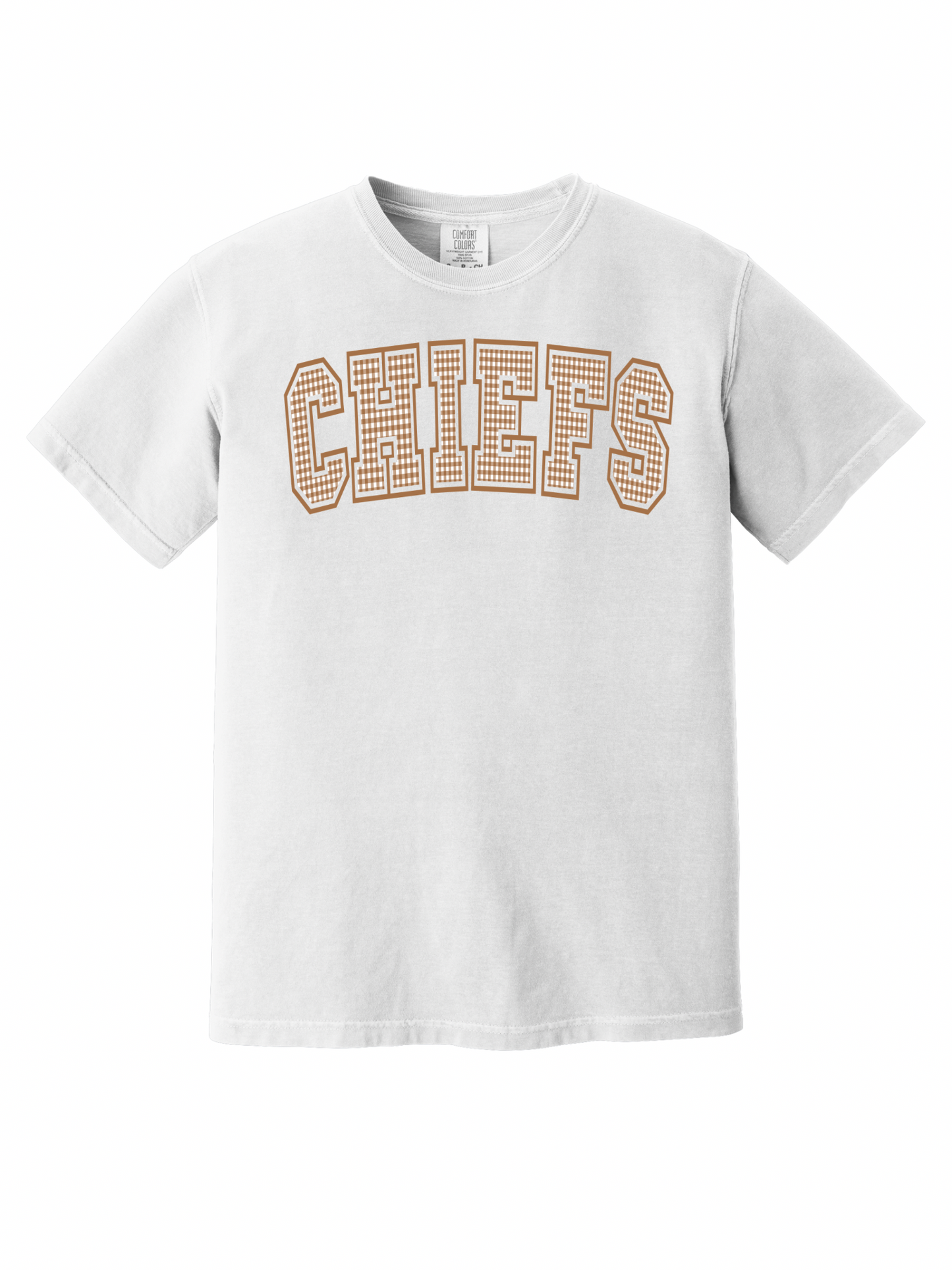 Chiefs Brown Gingham