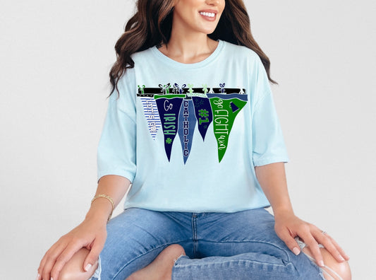 Springfield Catholic Pennant Collage