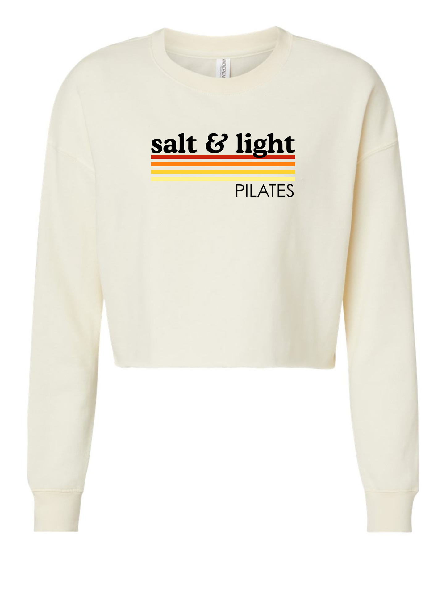 Independent Cropped Sweatshirt - Bone