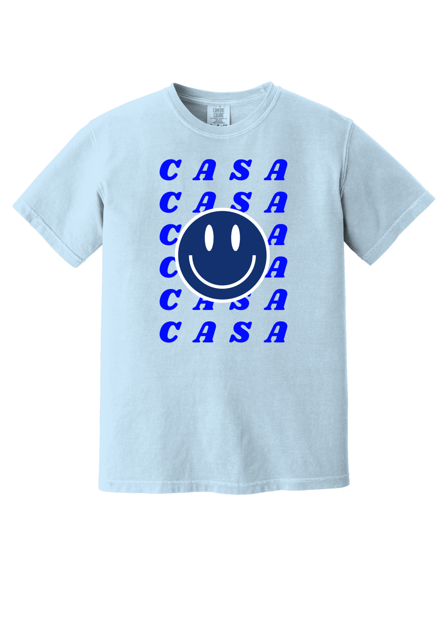 CASA Stacked Smiley - Blue