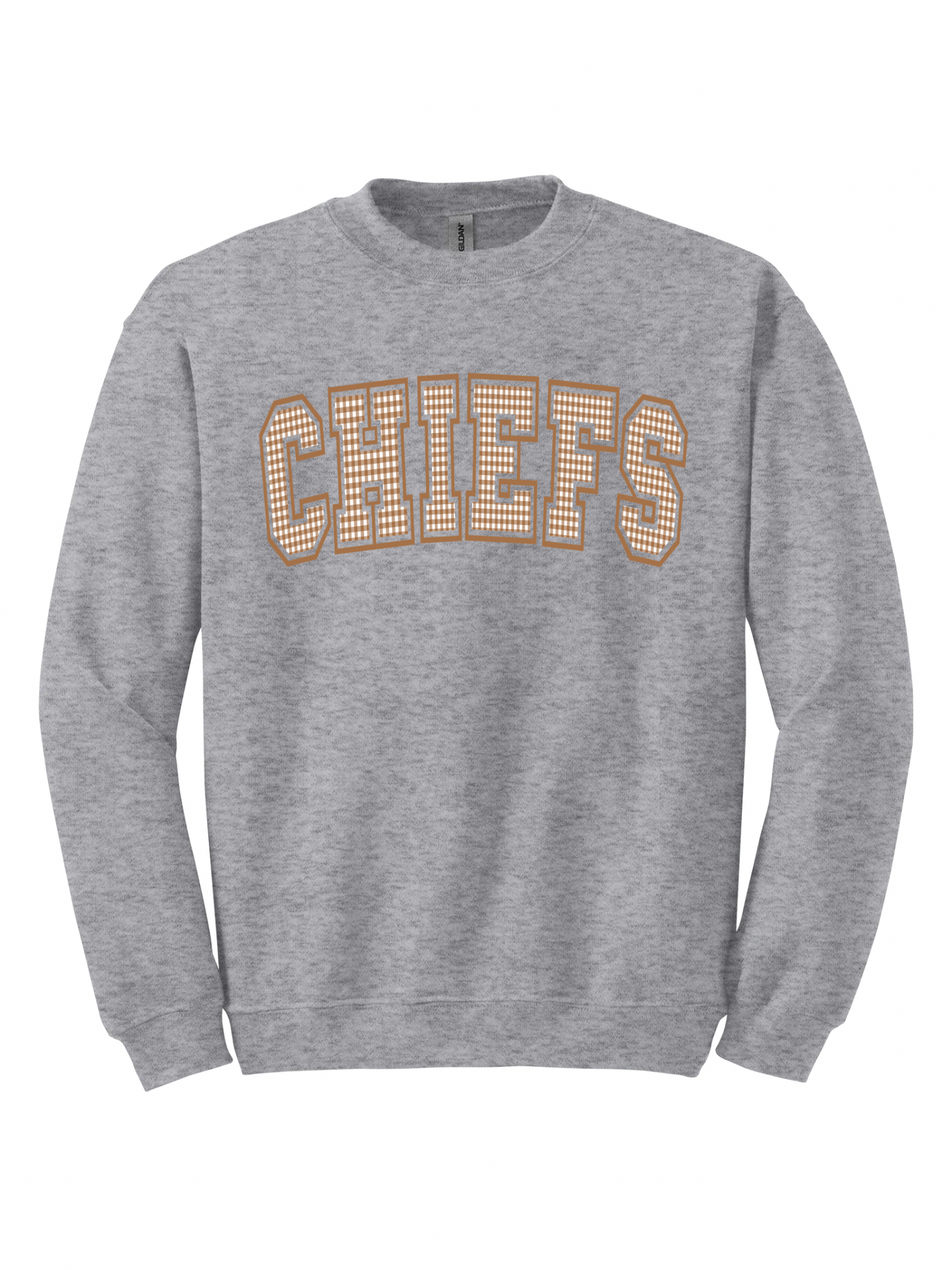 Chiefs Brown Gingham