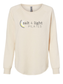 Independent Rounded Hem Sweatshirt - Bone