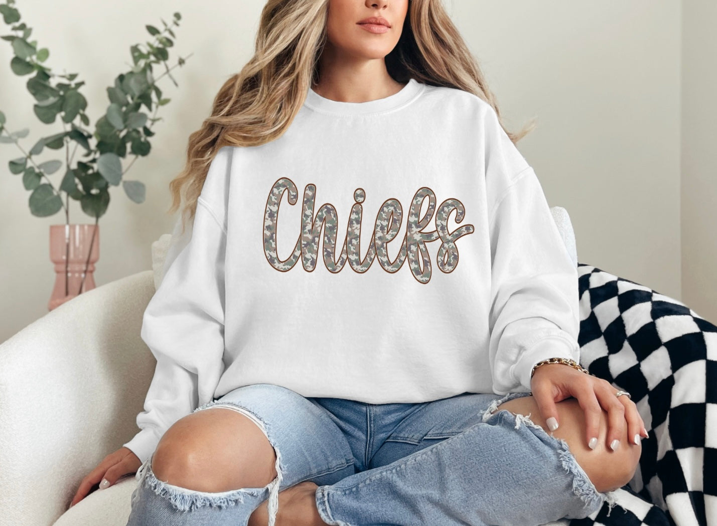 Chiefs Camo Script
