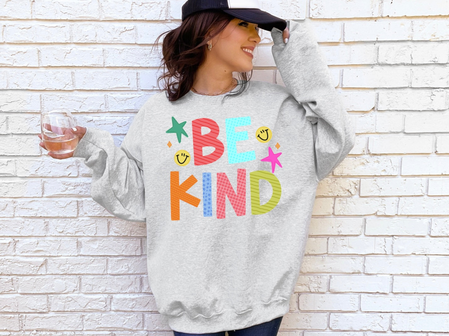 Be Kind - Smiley Doodles