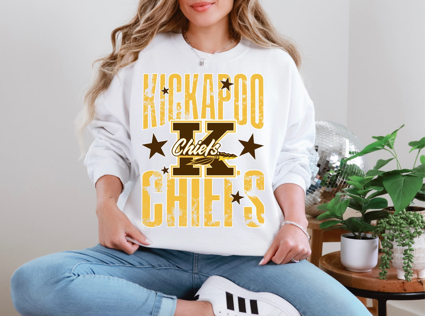 Kickapoo Chiefs w/stars large