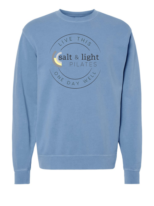 Independent Midweight Pigment Dyed Sweatshirt - Pigment Light Blue