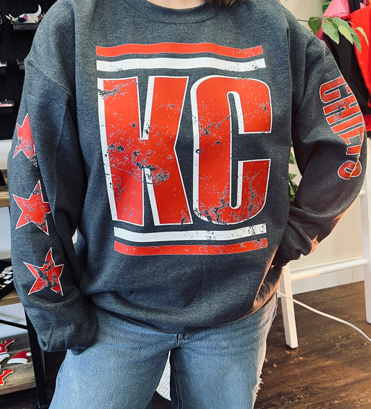 KC - Stars/Chiefs Sleeves