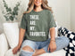Favorites T-Shirt - White Print