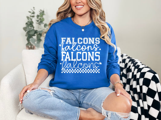 Falcons Stacked Fonts