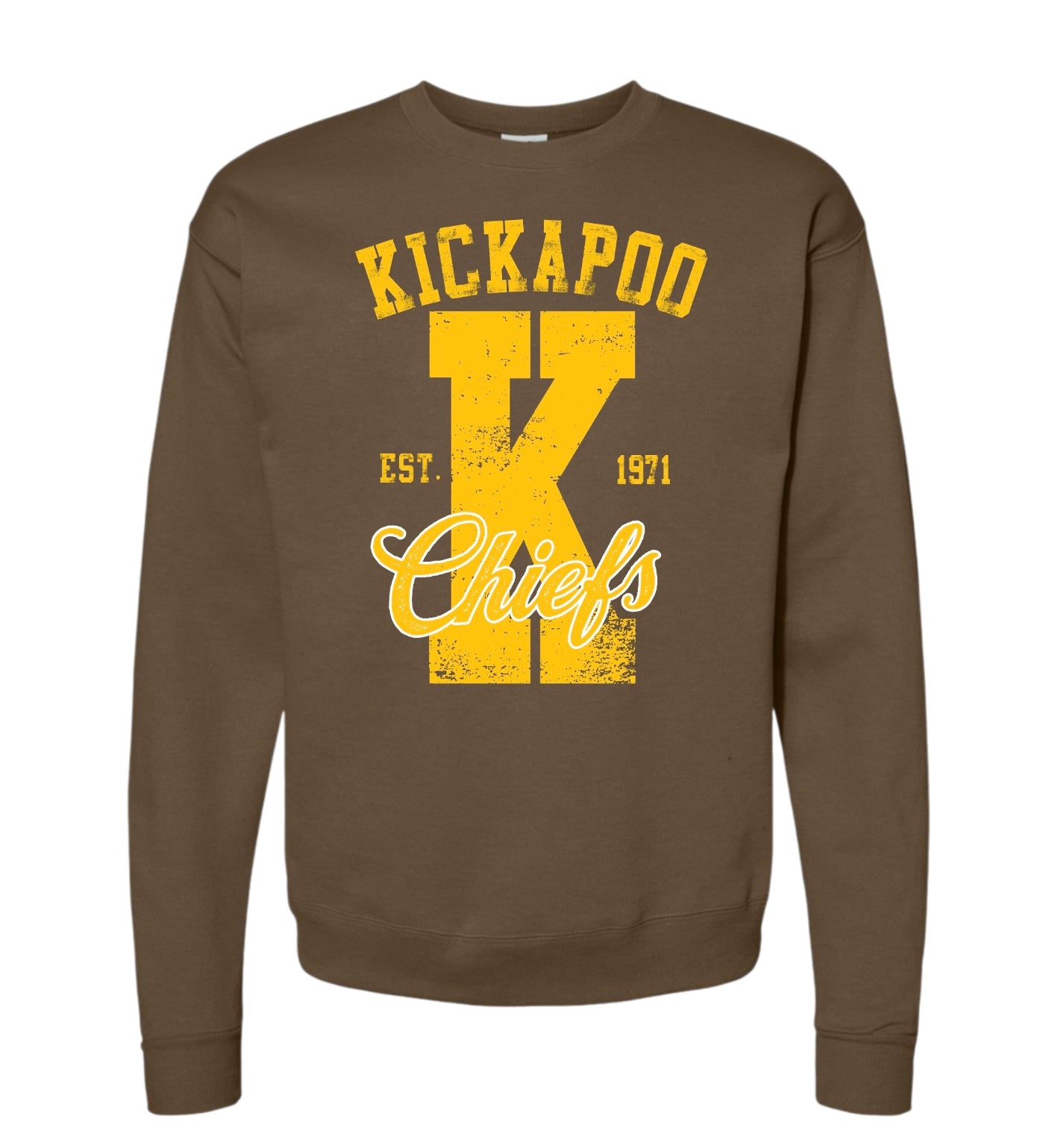 Kickapoo Chiefs - Large K 1971 - Gold