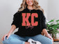 KC - Red/White Lace Dot