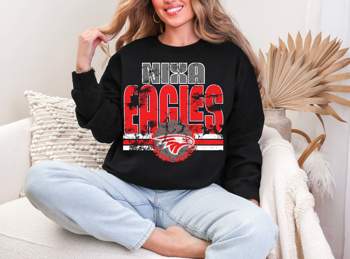 Nixa Eagles - w/striped mascot