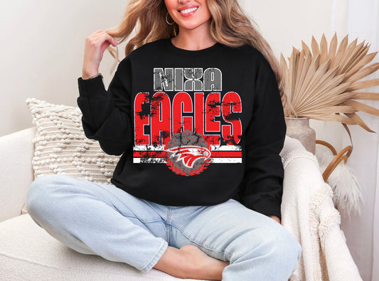 Nixa Eagles - w/striped mascot