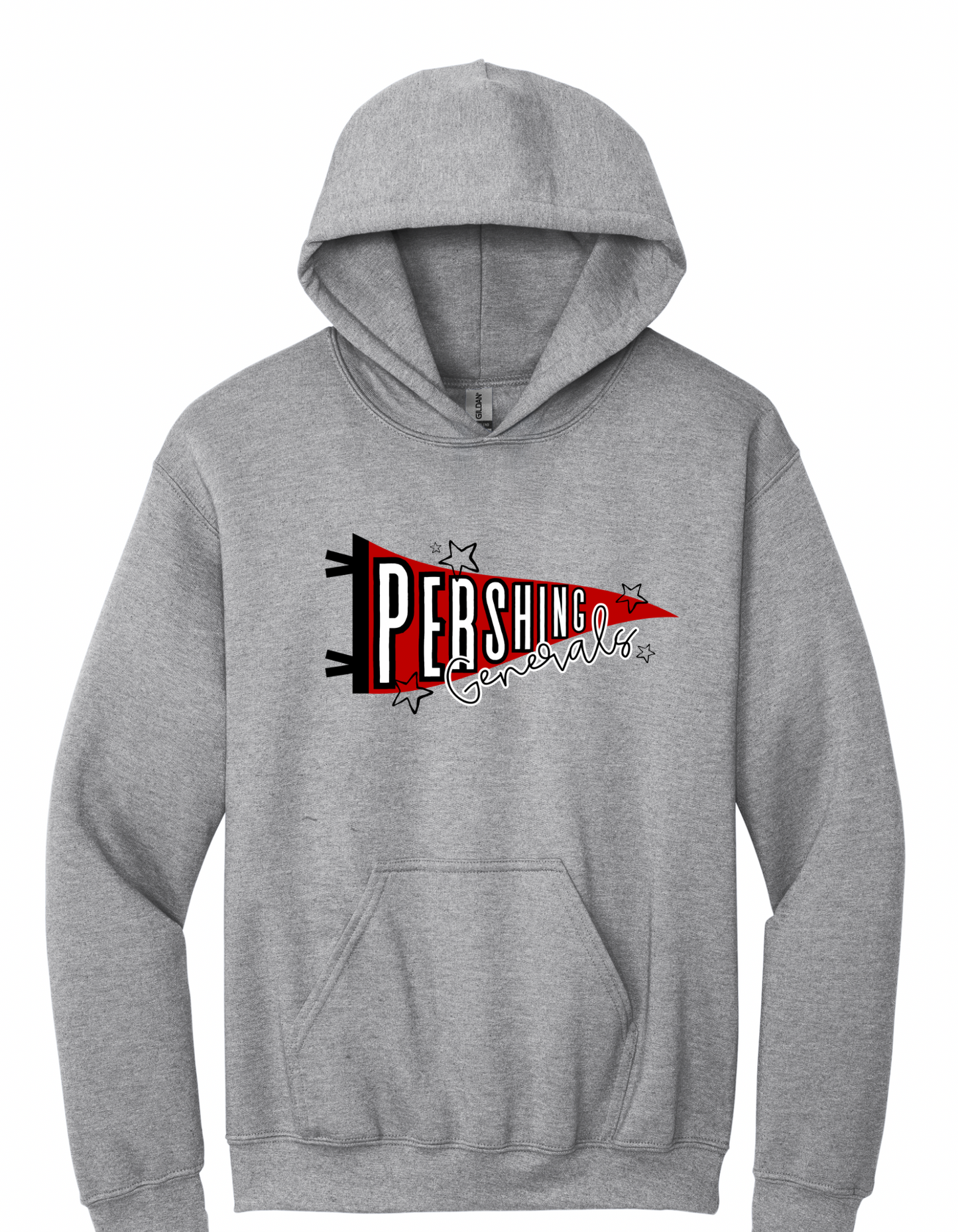 Pershing Generals Pennant - Adult