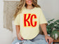 LG KC Yellow Stripe and Red