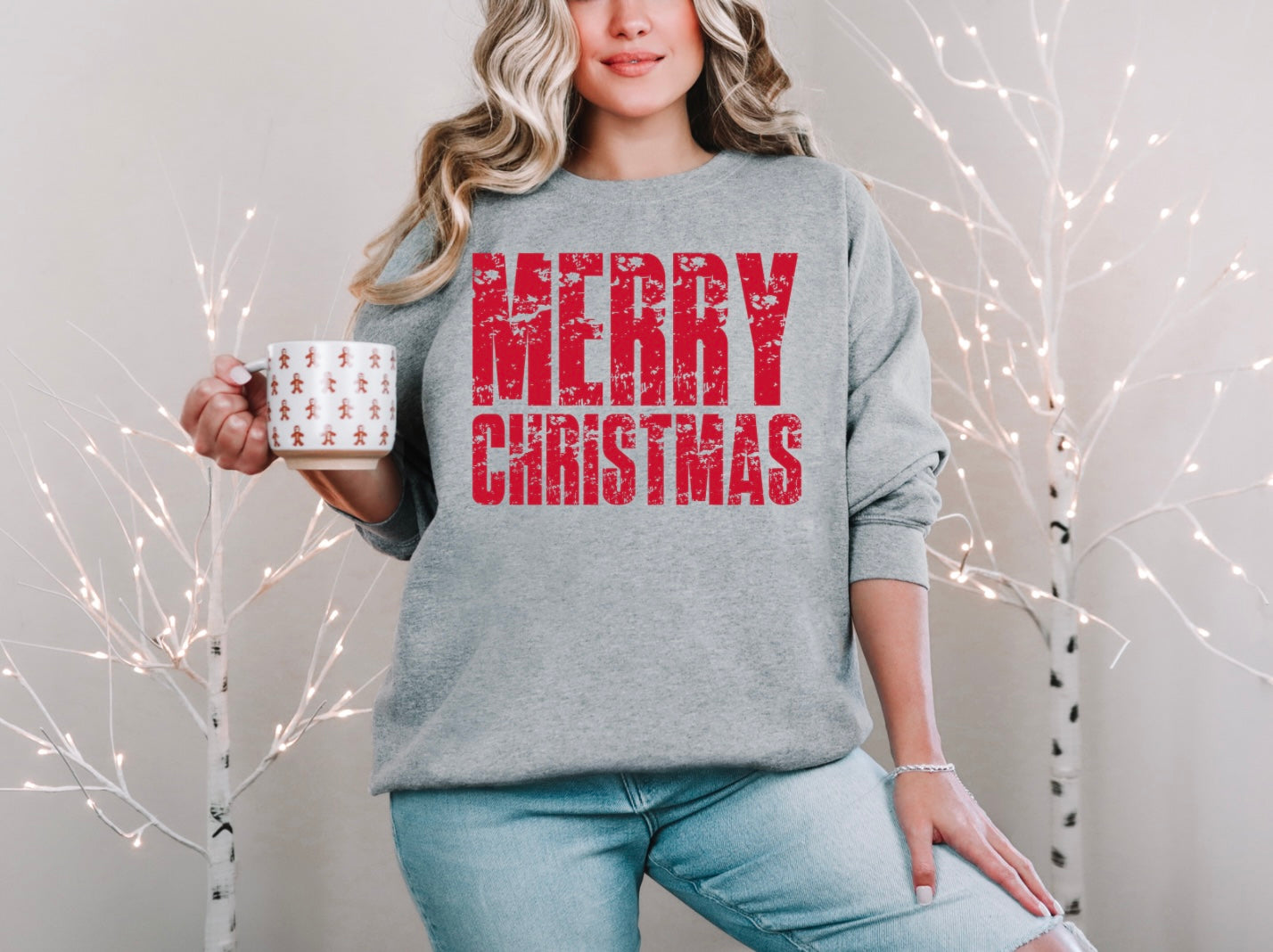 Merry Christmas - Distressed