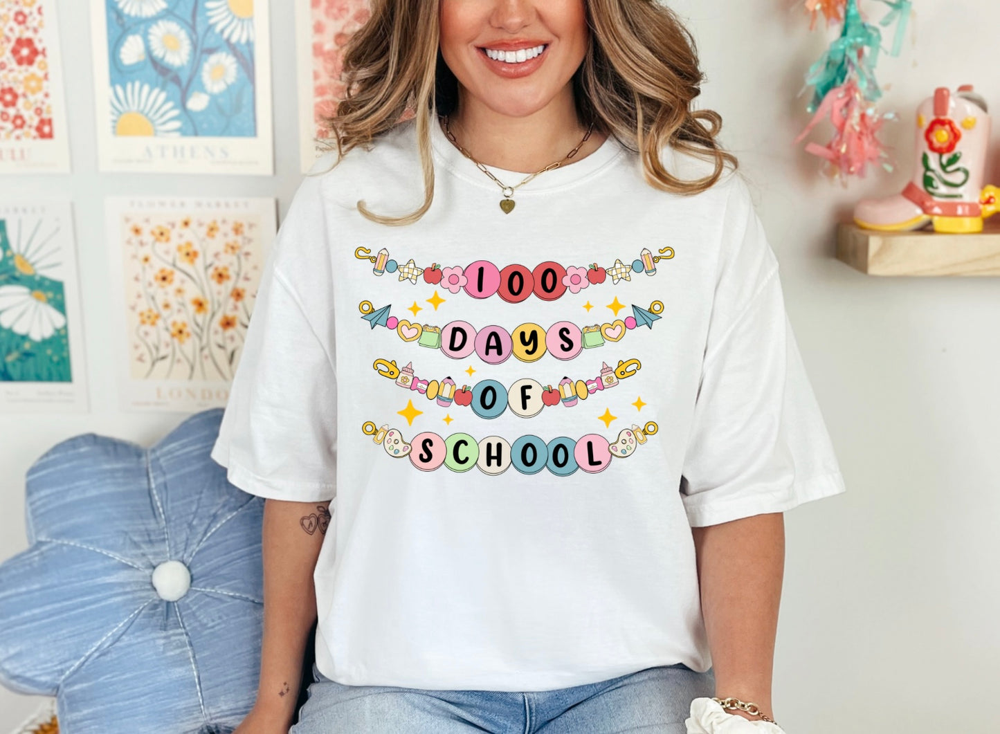 100 Days of School Friendship Bracelets