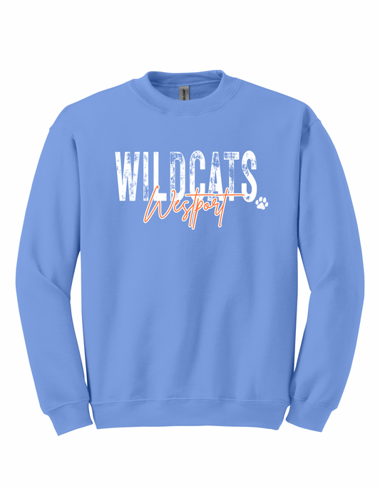 Westport Wildcats Distressed - YOUTH Sweatshirts