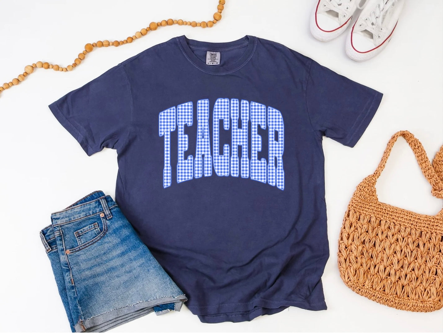 Blue Gingham - Teacher