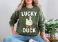 Lucky Duck - White Letters