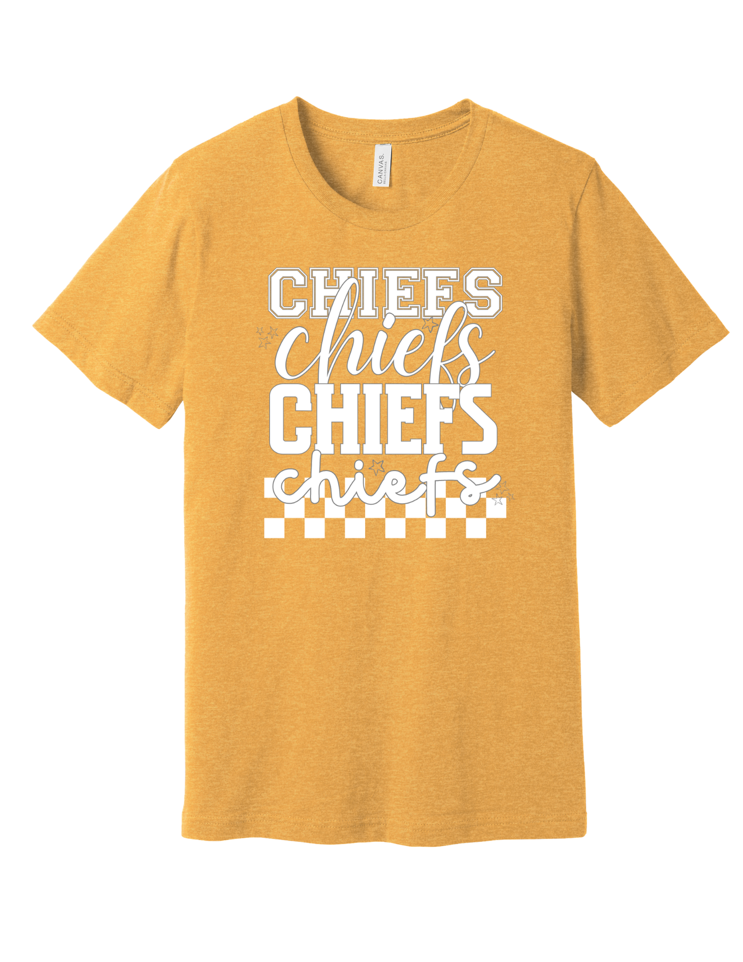Chiefs Stacked White