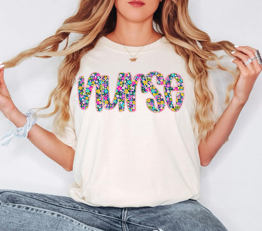 Nurse - Small Floral