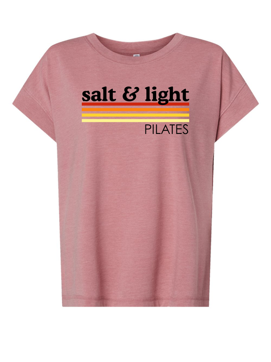LAT Vintage Wash Tee - Washed Mauvelous