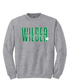 Wilder Wildcats - Block/Script with white paw - Adult