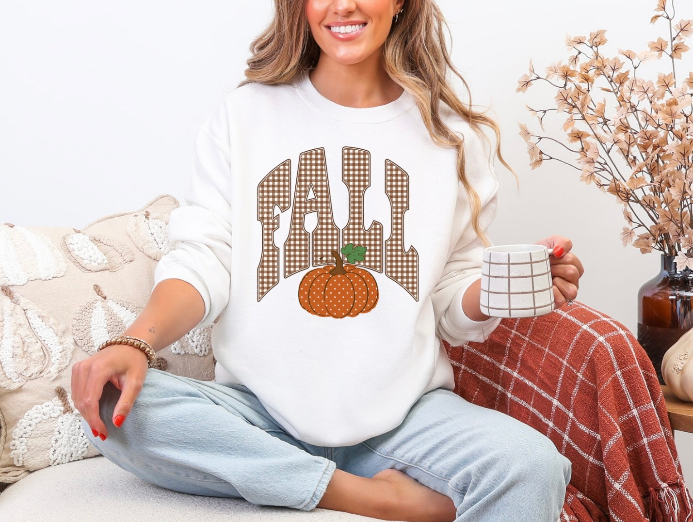 Fall - Brown Gingham