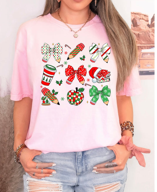 School Christmas Collage