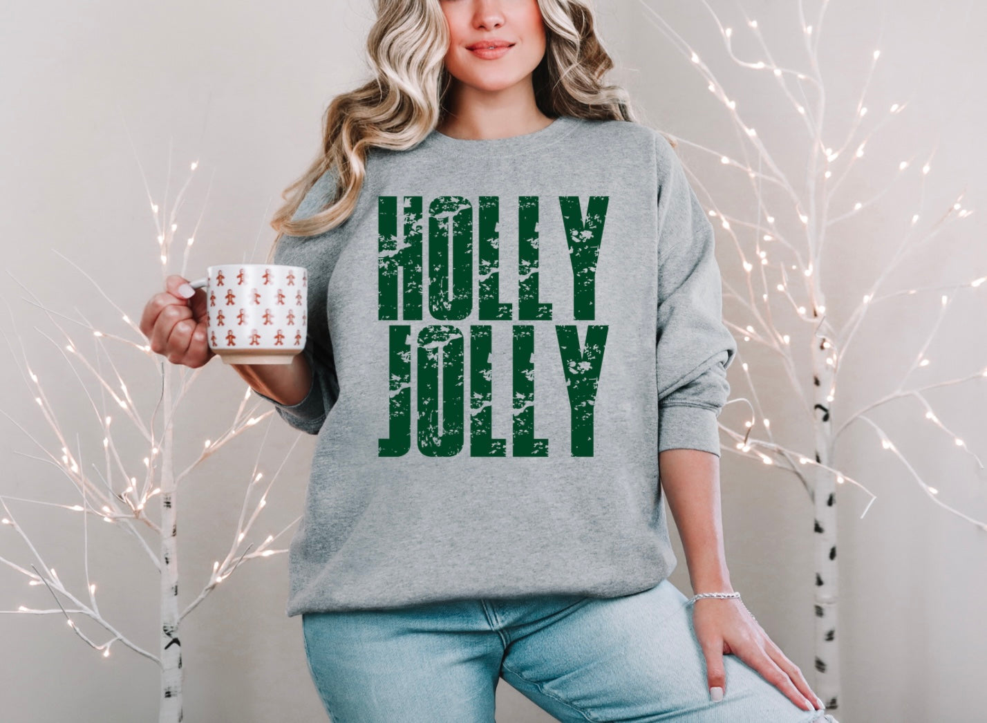 Holly Jolly - Distressed