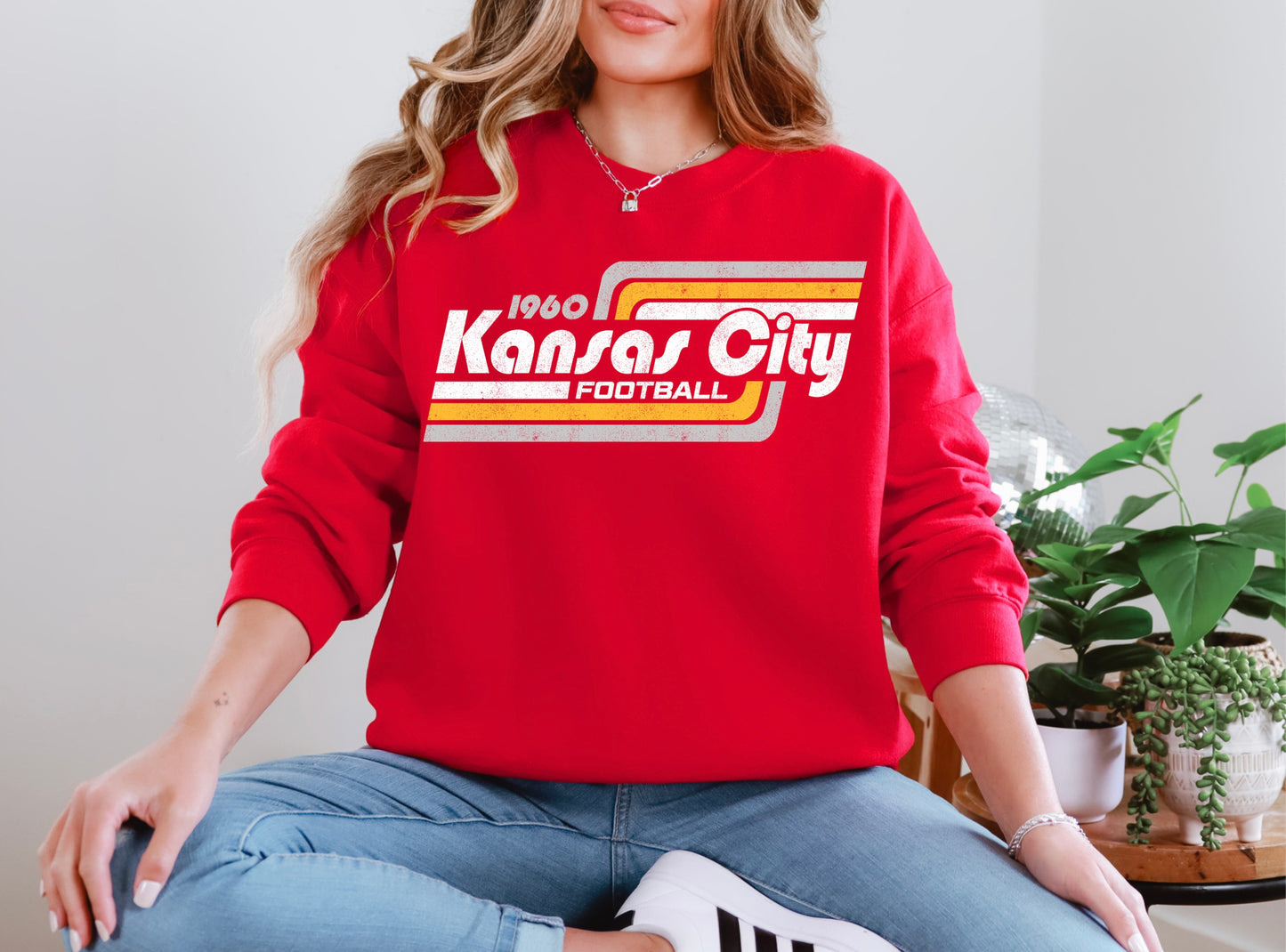 KC 1960 Retro Stripe - Red