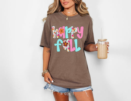 Happy Fall Gingham