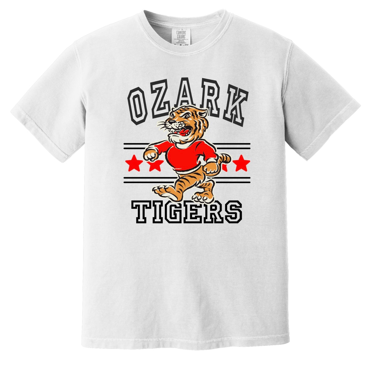 Ozark Retro Tiger w/ Stars