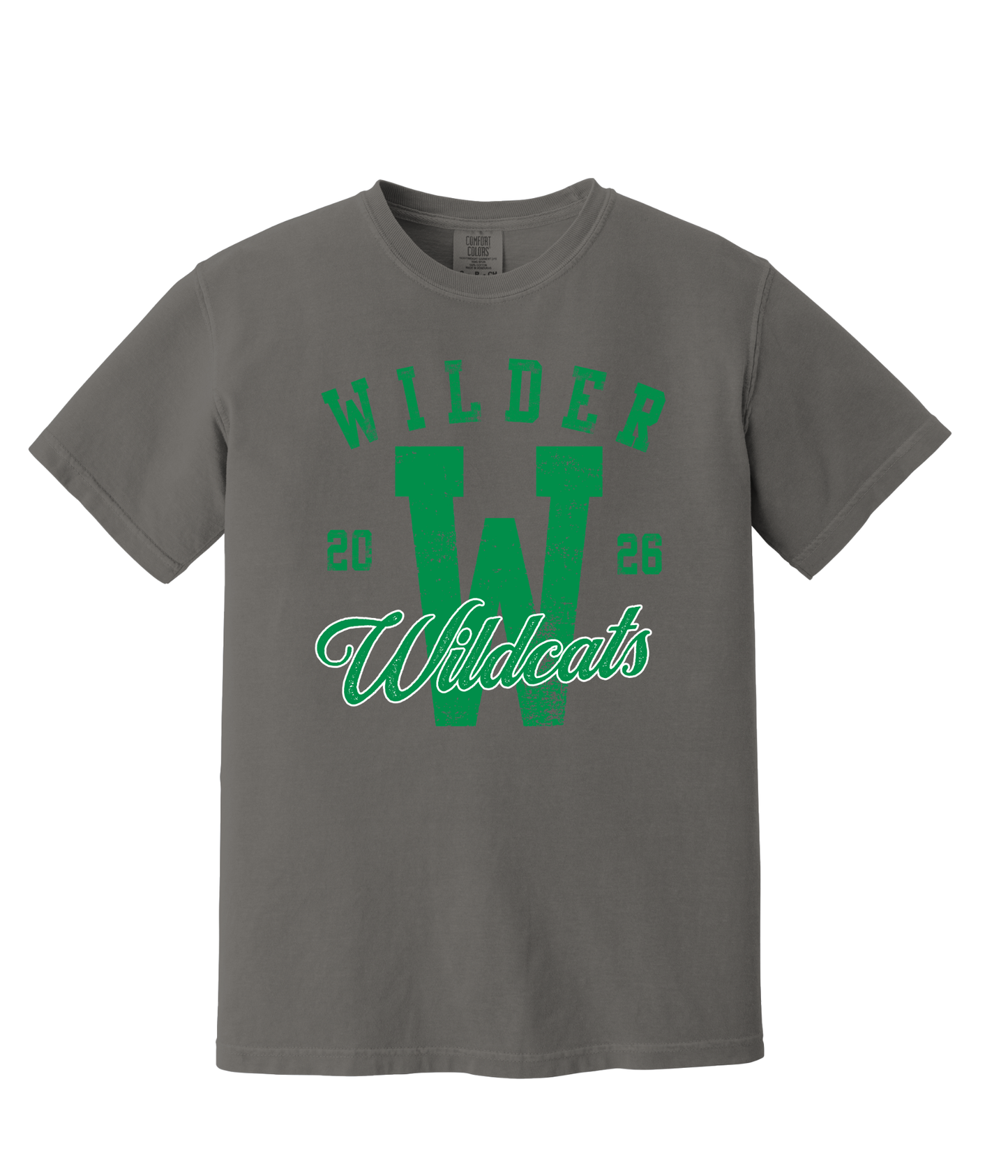 Wilder - Large W green font  - Adult