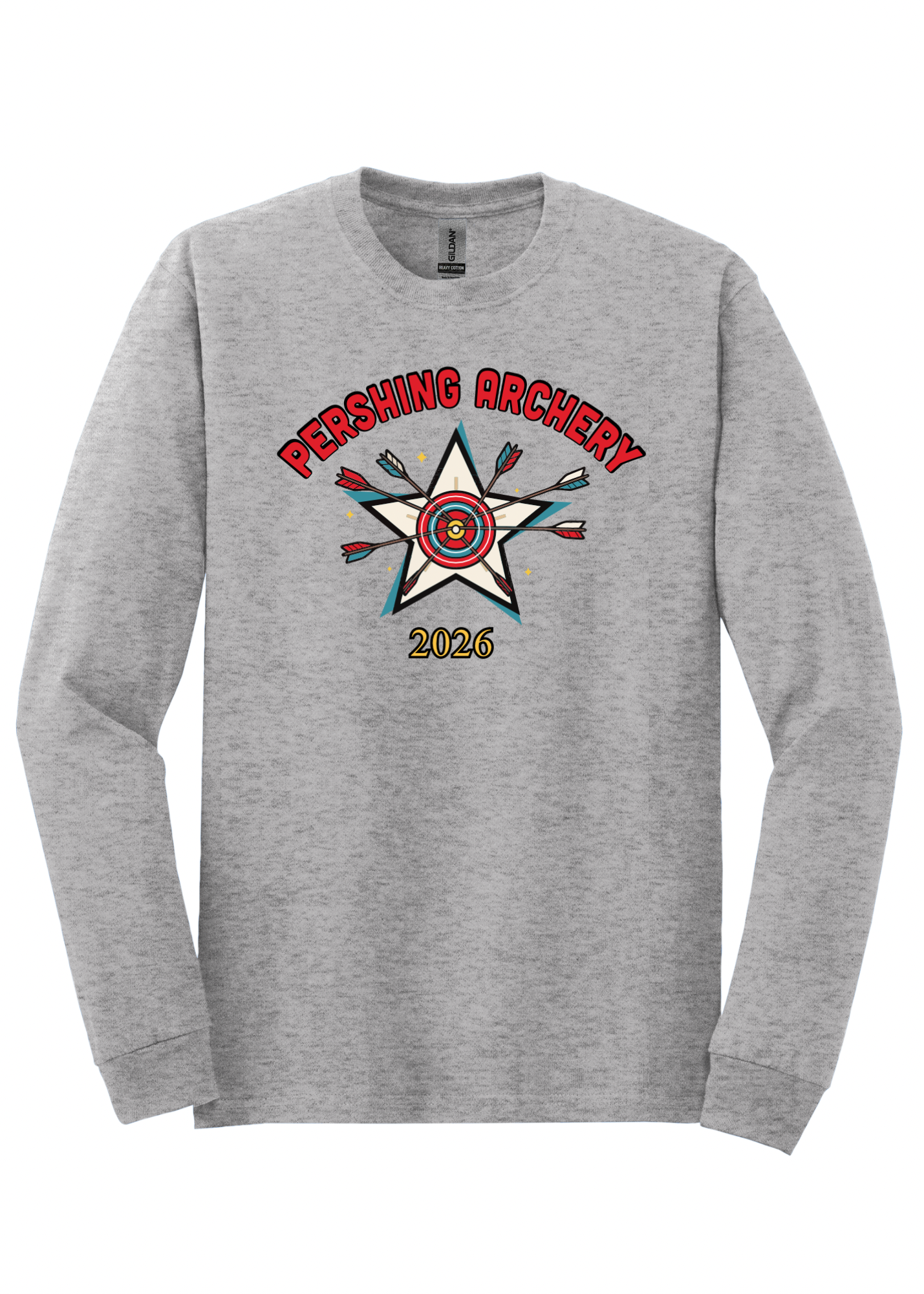 Pershing Archery Short Sleeve and Long Sleeve Tee