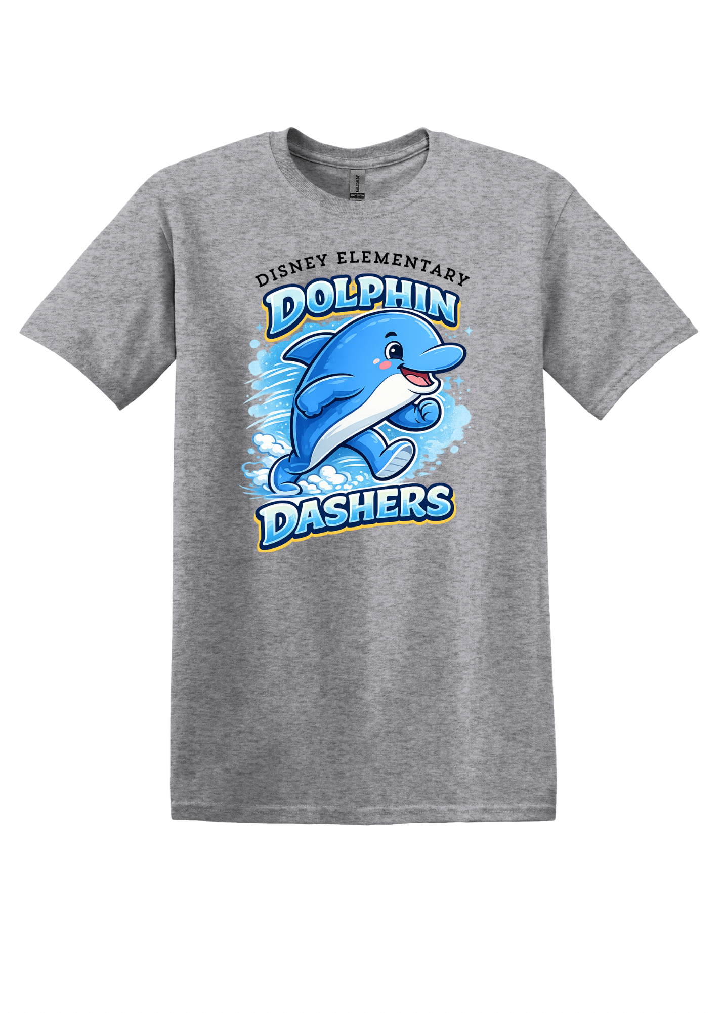 Disney Elementary Dolphin Dashers - Adult Tee