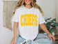 Chiefs - Large Font Gold