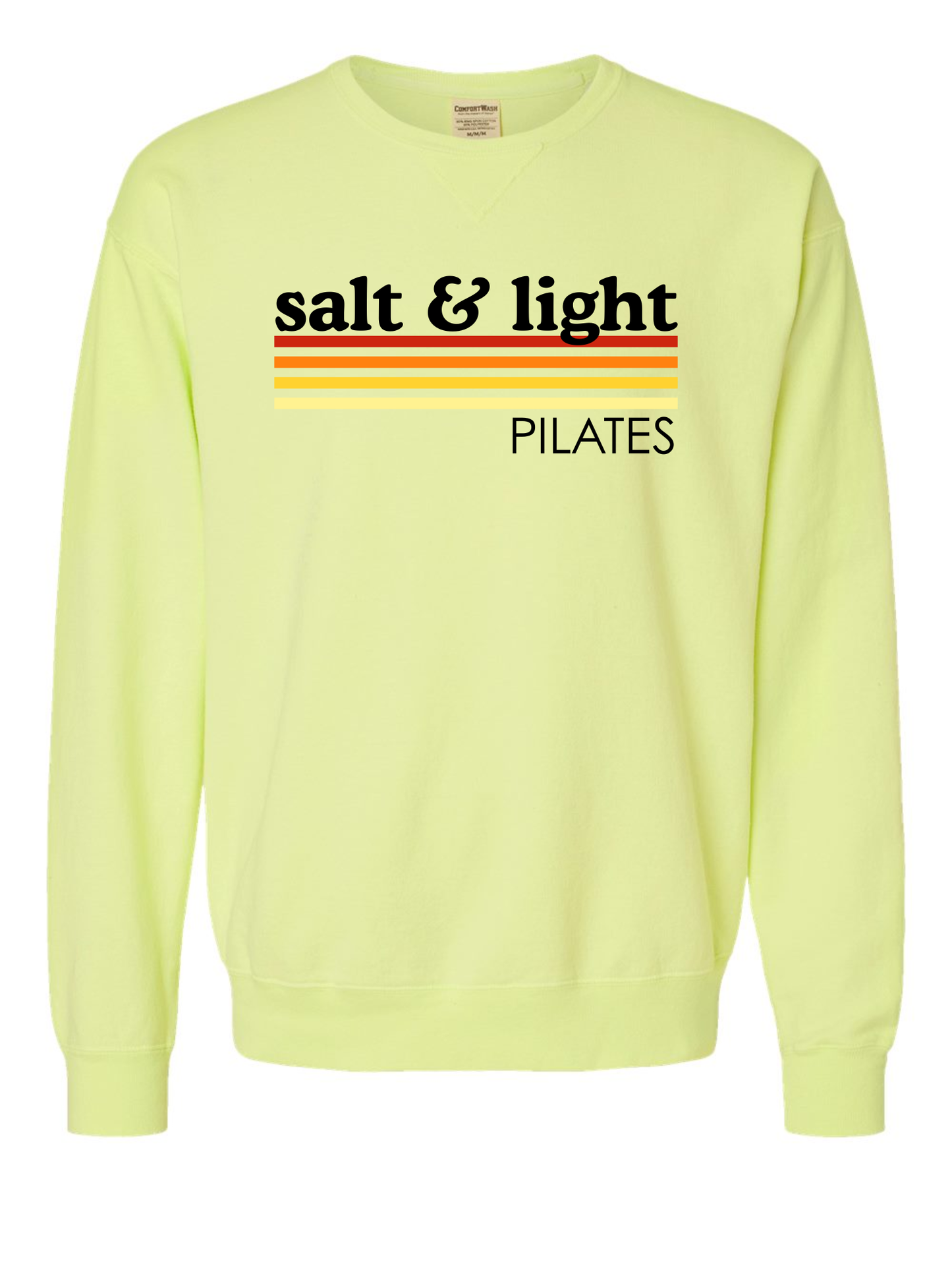 Comfort Wash Sweatshirt - Chic Lime