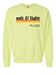 Comfort Wash Sweatshirt - Chic Lime