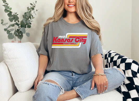 KC 1960 Retro Stripe - Gray