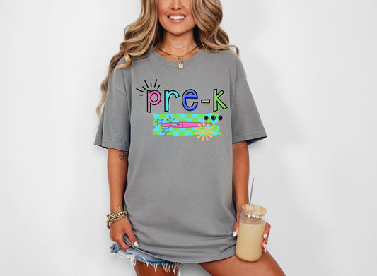 Pre-K Colorful Burst