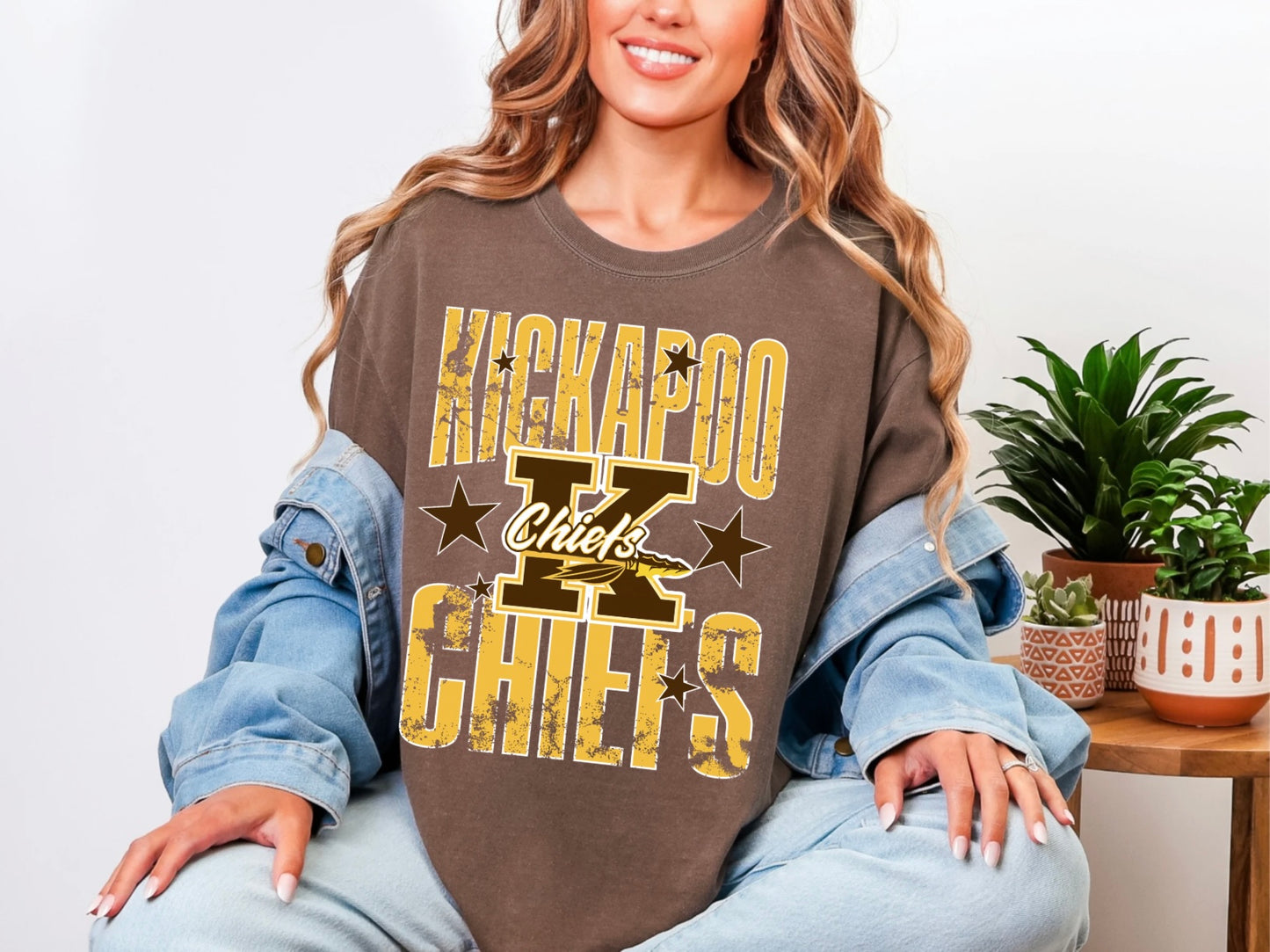 Kickapoo Chiefs w/stars large