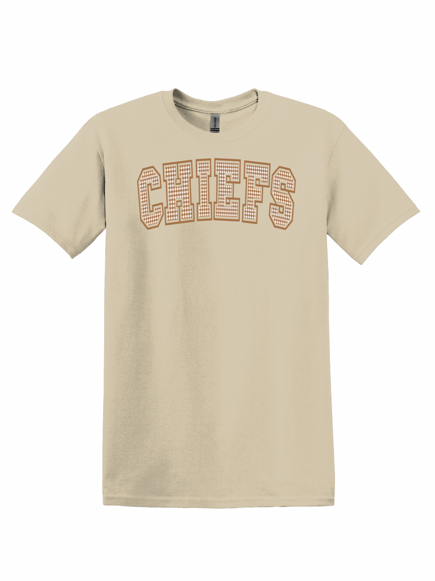 Chiefs Brown Gingham