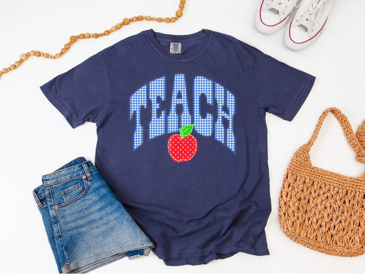 Blue Gingham - Teach