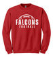 Falcons Football -white football